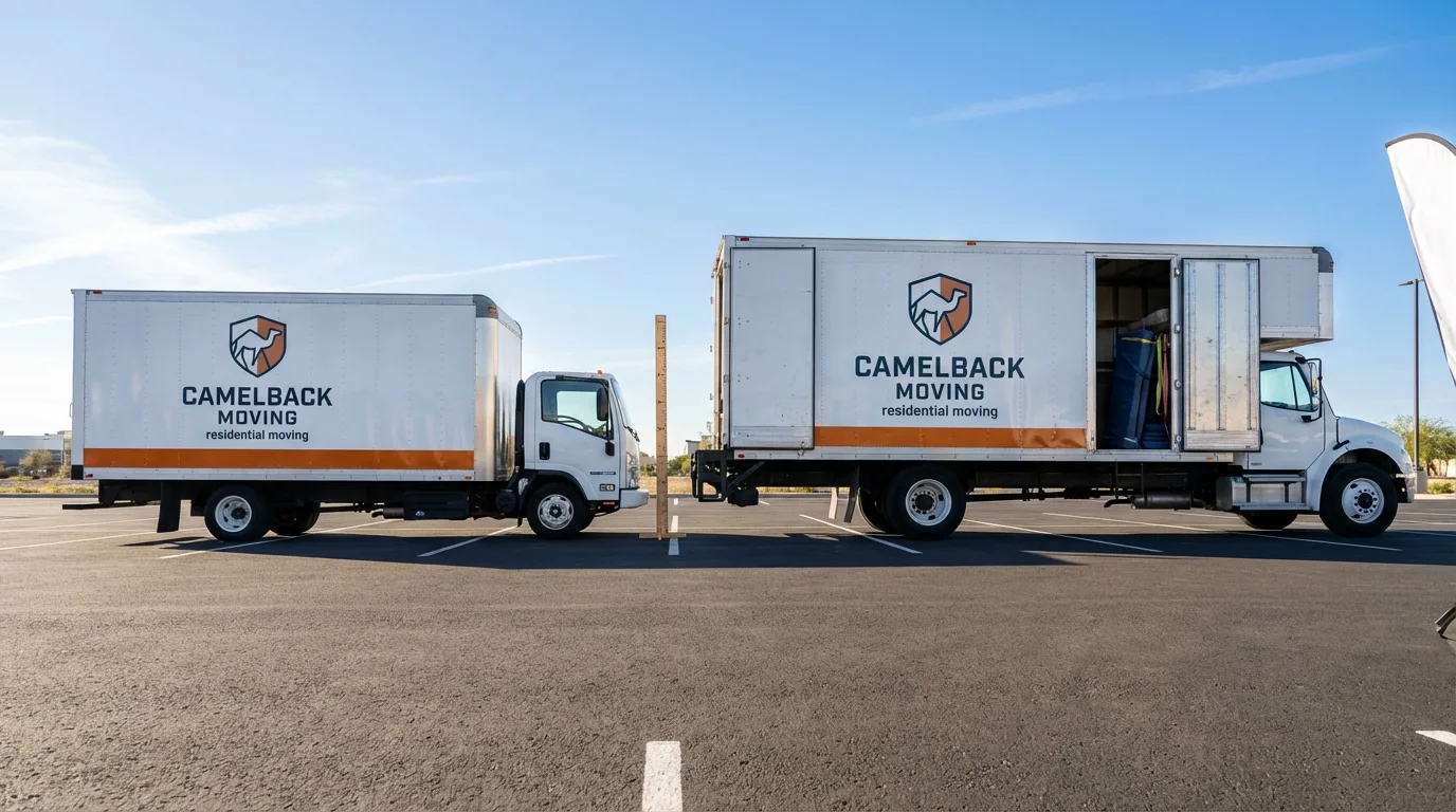 Moving truck size capacity guide in Unadilla